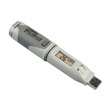 OMEGA奧米佳 OM-EL-USB-2-LCD溫度、濕度和露點數(shù)據(jù)記錄器 配有LCD顯示屏